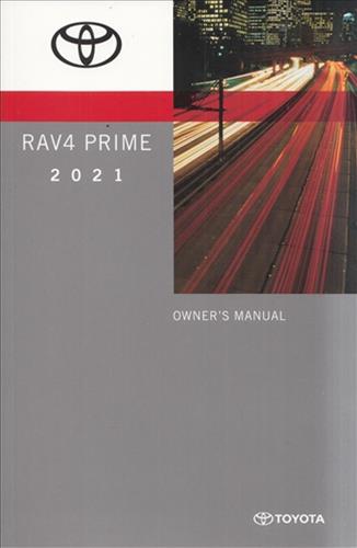 2021 Toyota RAV4 Prime Owners Manual Original