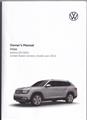 2021 Volkswagen Atlas Owner's Manual Original