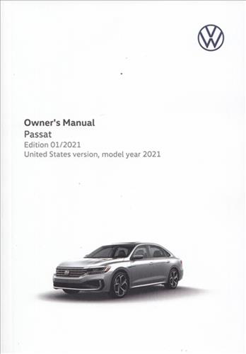 2021 Volkswagen Passat Owner's Manual Original