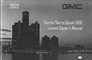 2022 GMC Sierra 1500 Owner's Manual Original