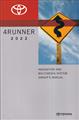 2022 Toyota 4Runner Navigation System Owner's Manual Original
