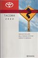 2022 Toyota Tacoma Navigation and Multimedia System Owner's Manual Original