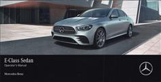 2023 Mercedes-Benz E-Class Sedan Owner's Manual Original
