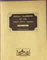 Serial numbers of the first fifty years, 1900-1950: Automobiles of the U.S.A