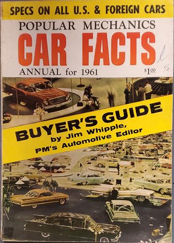 Popular Mechanics Car Facts Annual for 1961