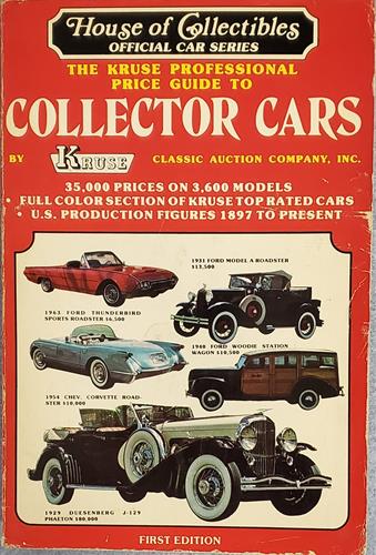 The Kruse Professional Price Guide to Collector Cars