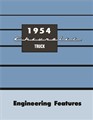 1954 Chevrolet Truck Engineering Features Manual Reprint