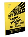 1941-1942 Cadillac Body Repair Manual Original