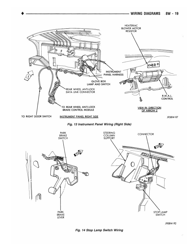 1993 Dodge Pickup & Ramcharger Factory Shop Manual: Gas/Diesel D/W 150-350 (Faxon Reprint)