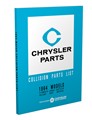 1964 MoPar Collision Parts Book Reprint