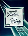 1969 Pontiac Body Repair Shop Manual Reprint