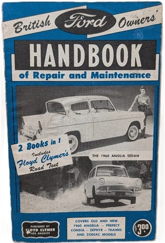 British Ford Owner's Handbook of Repair and Maintenance Clymer