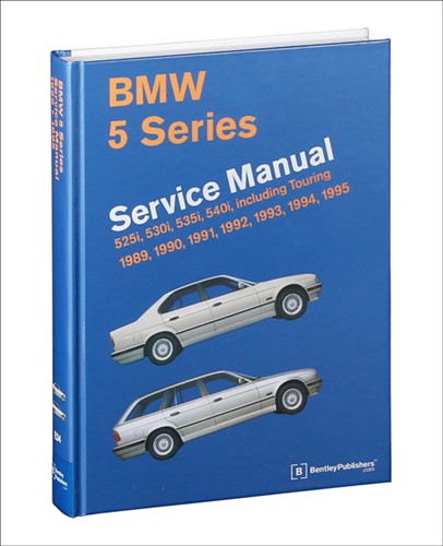 1989-1995 BMW 525i, 535i, 540i Bentley Repair Manual 