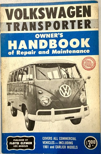 1950-1961 Volkswagen transporter owner's handbook of repair and maintenance Clymer