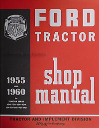1957-1960 Ford 671 681 871 881 Manual & Brochure Set Reprint