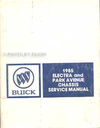 1986 Buick & Grand National Shop Manual Original Set