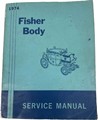1974 Pontiac Body Repair Shop Manual Original