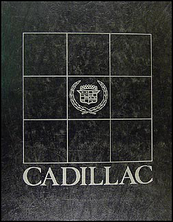 1983 Cadillac Shop Manual Original 