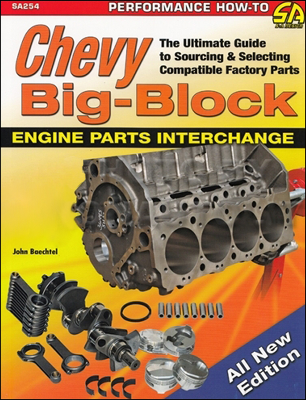 1965-2000 Chevy Big Block Engine Parts Interchange Book 366 396 402 427 454 502 572