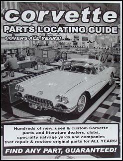 Find ANY Corvette Part with this Parts Locating Guide