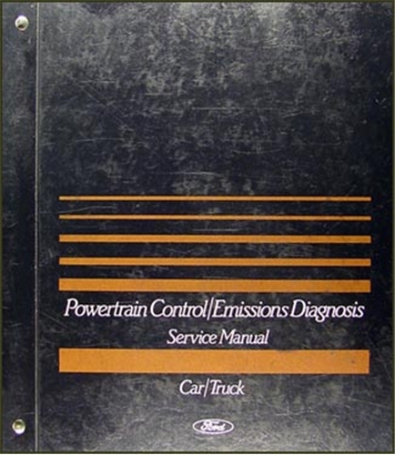 1986 Engine/Emissions Diagnosis Manual Original
