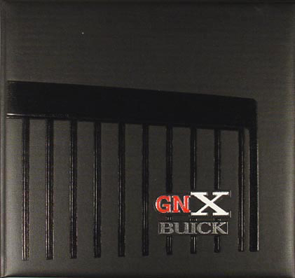 1987 Buick Grand National GNX Overview Factory Hardcover Book