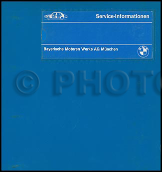 1966-1976 BMW 1502 1602 1802 2002 Repair Manual Original 2 Volume Set