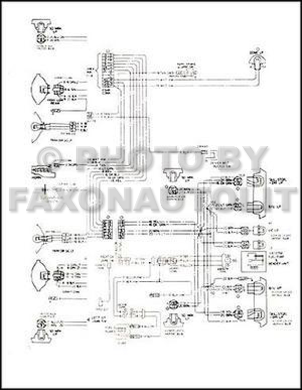 1985 GMC Chevy CK Wiring Diagram Original Pickup Suburban Sierra Jimmy Blazer