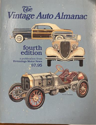 The Vintage Auto Almanac, Fourth Edition