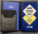 1991 Ford Tempo Owner's Manual Original