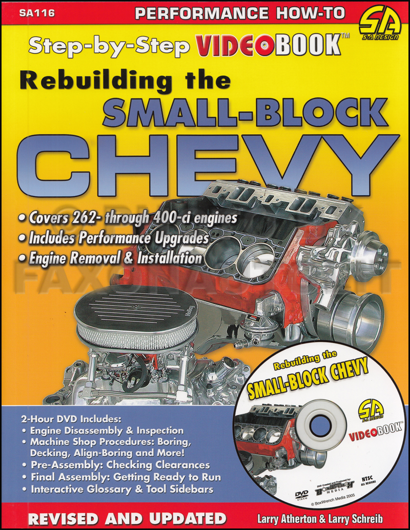 Rebuilding the Small-Block Chevy Step-by-Step Book AND DVD Set