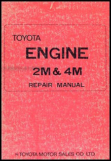 1971 Toyota Crown Engine Repair Manual Original No. 98067