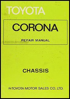 1974-1978 Toyota Corona Chassis Manual Original