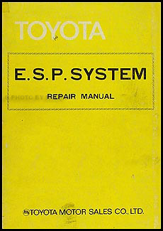 1976 Toyota Car Electrical Sensor Repair Manual Original 