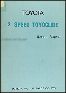 1971-1973 Toyota Corolla Automatic Transmission Repair Shop Manual Orig.