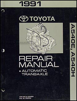 1991 Toyota Camry 6 Cyl. & All-Trac Auto Transmission Repair Shop Manual