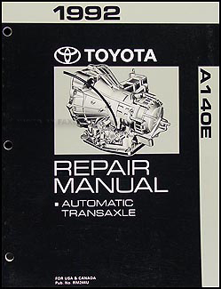 1992 Toyota Camry 4 Cyl. Automatic Transmission Repair Manual Original