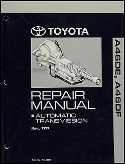 1994-1995 Toyota Previa Automatic Transmission Repair Manual Original
