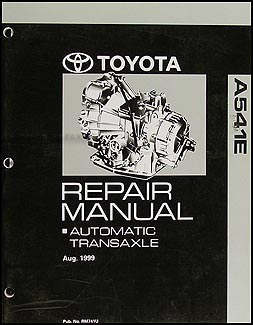 2000-2005 Toyota Avalon Automatic Transmission Overhaul Manual Orig.