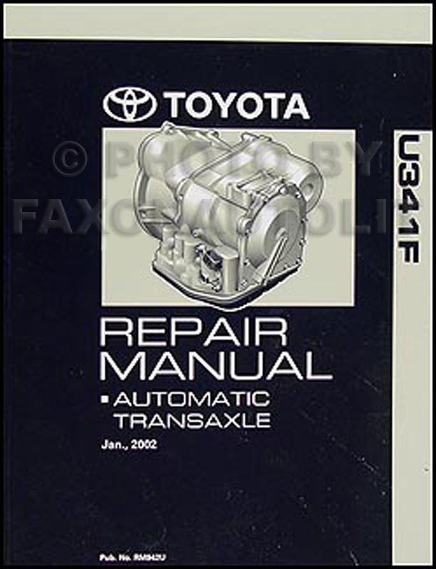 2003-2006 Toyota Matrix 4WD Automatic Transmission Overhaul Manual