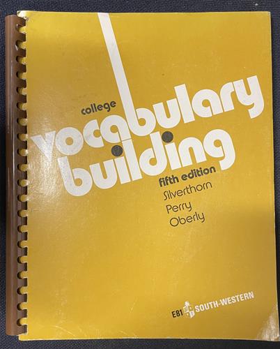 College Vocabulary Building 5th Edition