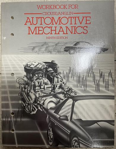 Workbook for Automotive Mechanics