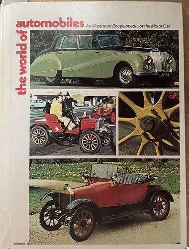 The World of Automobiles Volume 18 (An Illustrated Encyclopedia of the Motor Car, 18)