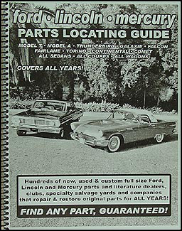 Find ANY Ford car Part with this Parts Locating Guide