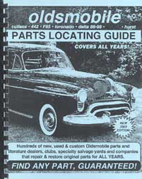 Find ANY Oldsmobile Part with this Parts Locating Guide