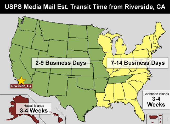 Media Mail Map
